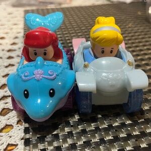 Disney Princess Cars - Blue and White